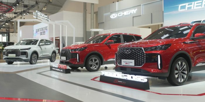 Chery berhasil menutup GIIAS 2025 dengan mencatatkan 2.153 SPK. (foto: istimewa)