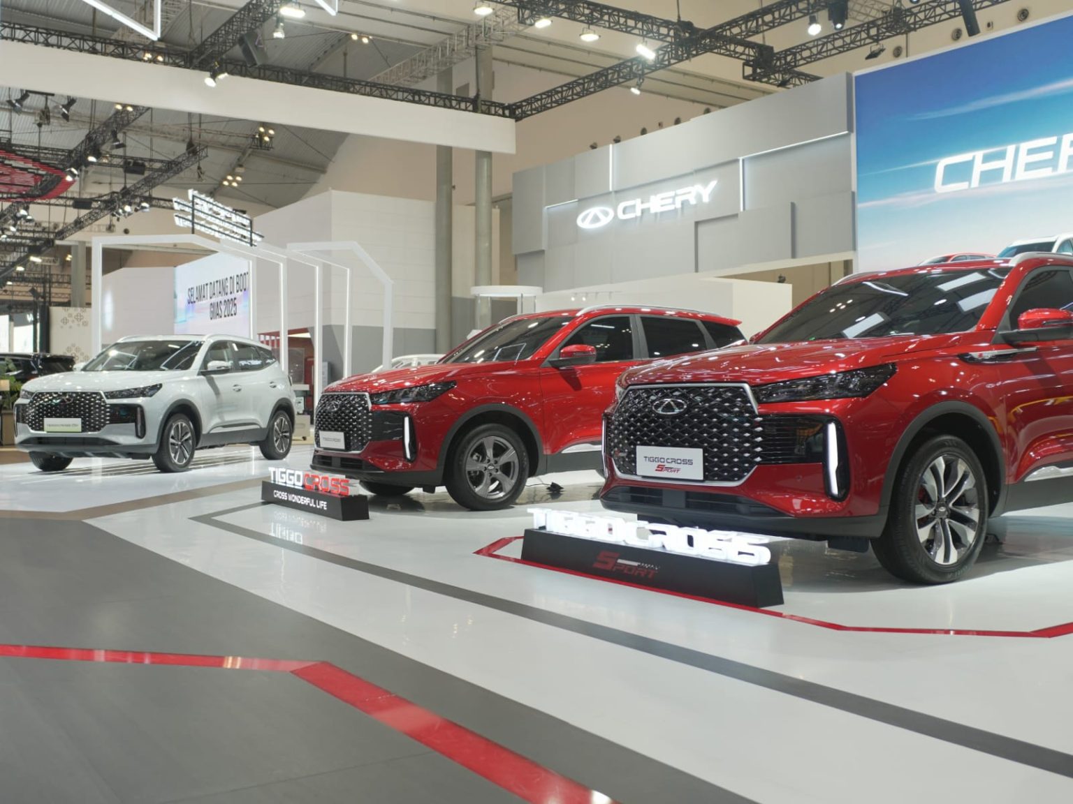 Chery berhasil menutup GIIAS 2025 dengan mencatatkan 2.153 SPK. (foto: istimewa)